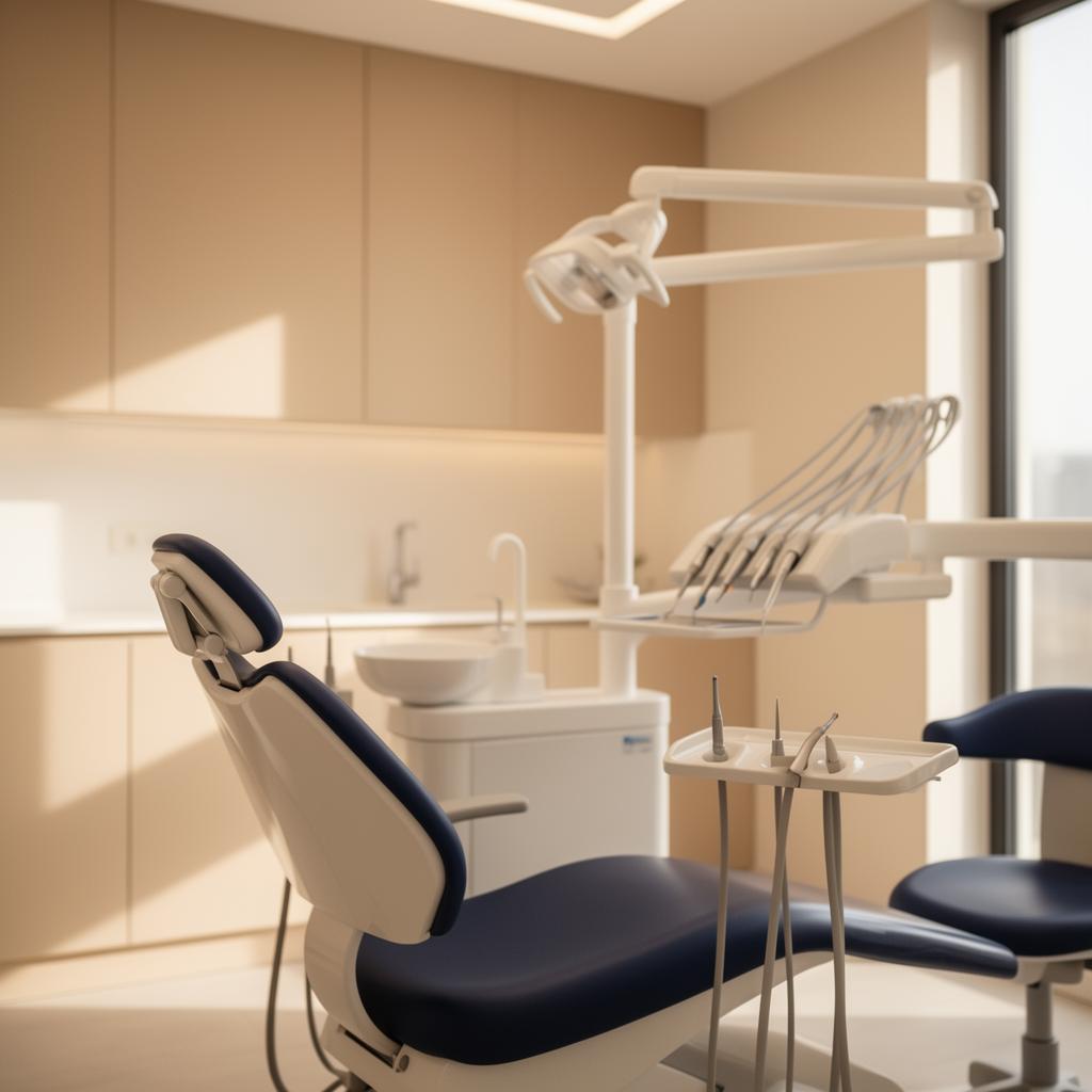 Modern treatment room at Marlborough Dental Partners